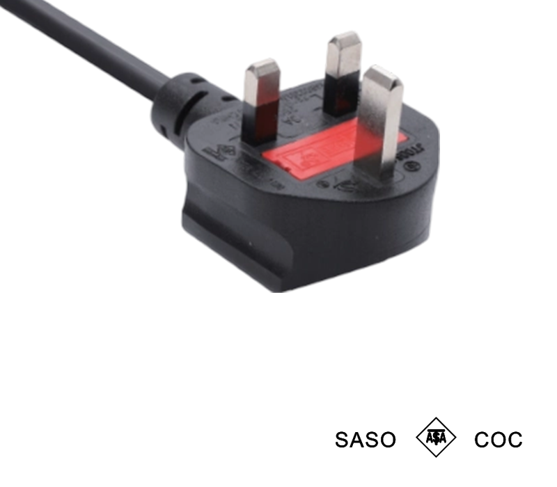 퓨즈가 있는 JT006A 13A 250V 영국 3핀 플러그